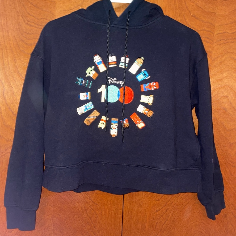 Disney Black Sweater with Graphic Design